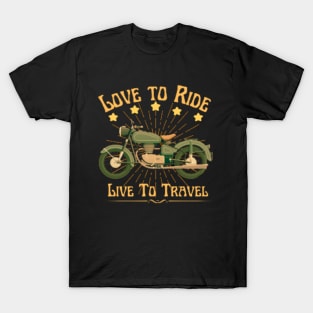 Classic Moto Design T-Shirt